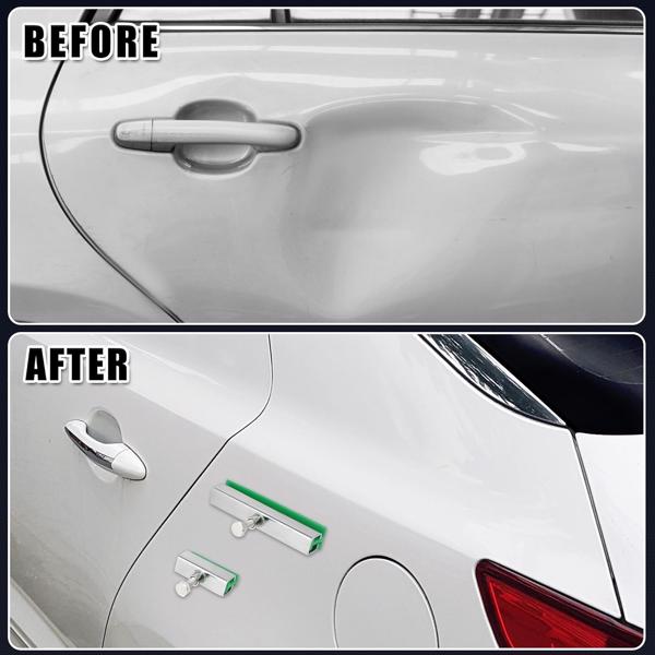 Car paint-free Puller Label Dent Puller Repair Kit Dent Repair Removal Pull tool Handle lifter for car body panel Dent Green