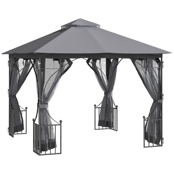 Patio Gazebo -Dark Gray