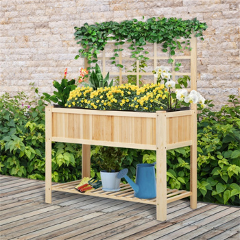 Wooden Planter、Flower shelf,Wood Planter Box,Wooden Garden Box