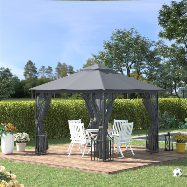 Patio Gazebo -Dark Gray