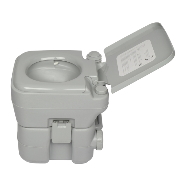 20L Portable Removable Flush Toilet with Double Outlet（Same as 44809271）