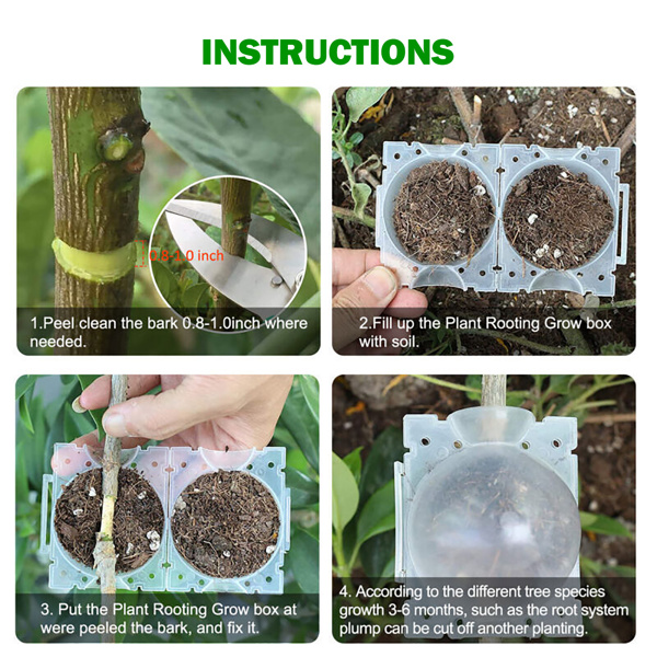 Plant Rooting Device Grow Graft Box High Pressure Propagation Ball