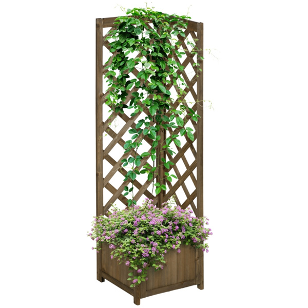 Wooden Planter、Flower shelf