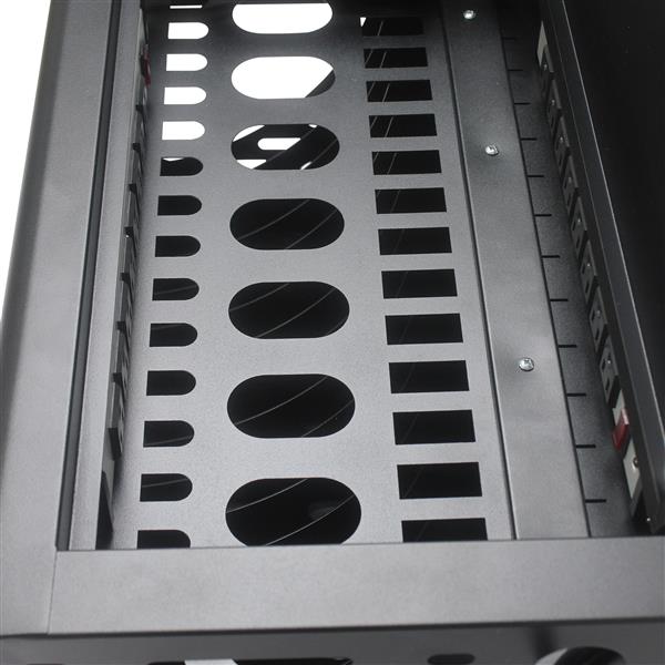 16 Bay Charging Cabinet for Laptop,Chromebook, Locking Charging Station-BLACK