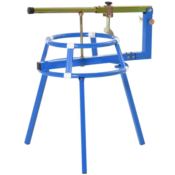 Tire Changer Stand Fit for 16-24in Tyres Motorcycle Tyre Changing Stand with Adjustable Bead Breaker