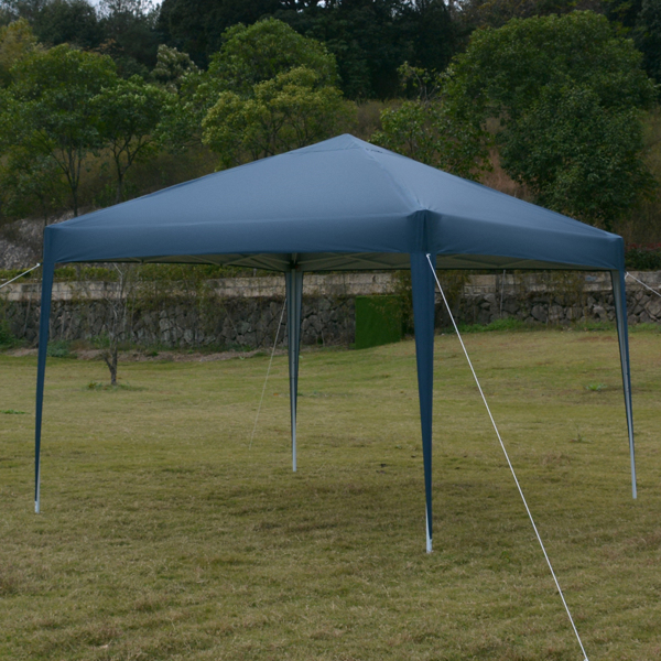 3 x 3m Practical Waterproof Right-Angle Folding Tent Blue