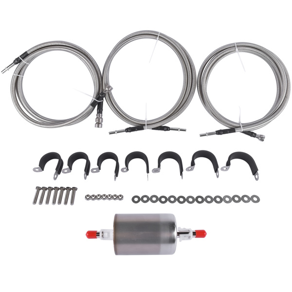 Stainless Steel Braided Fuel Lines Kit 819-840 for 1999-2003 Chevy Silverado GMC Sierra 1500 2500 3500 1999-2003 15043857