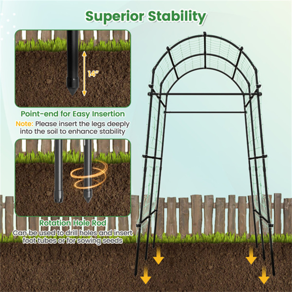 Garden Arch Trellis，Metal Structure