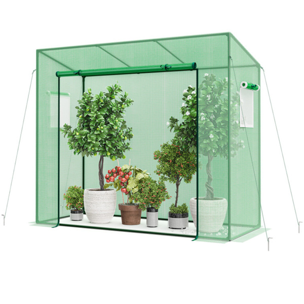 Outdoor mini greenhouse, walk-in greenhouse 