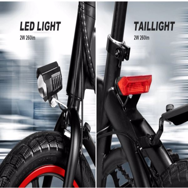 S7-14"* 2.125" Foldable City Ebikes Street E-bike 250W Hall Sensor Kick Bike Private Model[Unable to ship on weekends, please place orders with caution]