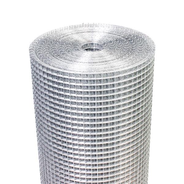 48inx100ft 1/4 in 23 Gauge Hardware Cloth Welded Cage Wire Chicken Fence mesh Rolls Square Chicken Wire Netting Raised Garden Rabbit Fence Snake Fencing Rodent Animals