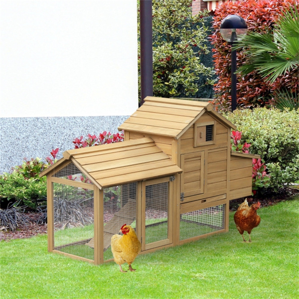 Wooden Chicken Coop  ( Amazon Shipping)（Prohibited by WalMart）