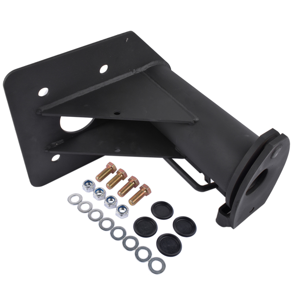 1200 Gooseneck Adapter Hitch 12" 5th Black for Most ‎Truck, Trailer, RV, Camper