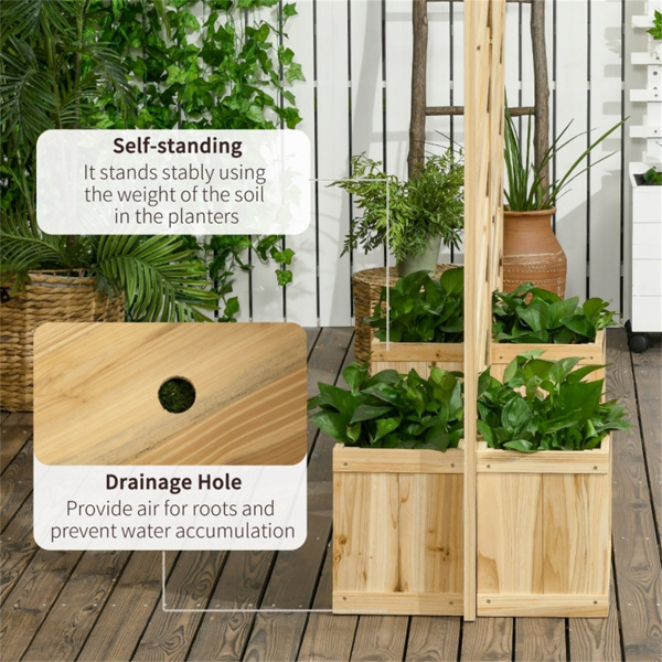 Wooden Planter Box