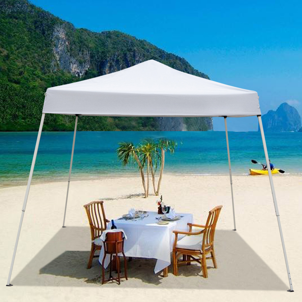 3 x 3M Portable Home Use Waterproof Folding Tent White