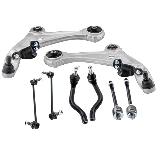 8x Suspension Kit Control Arms Tie Rod Sway Bar Ends for Nissan Altima 2007-2012