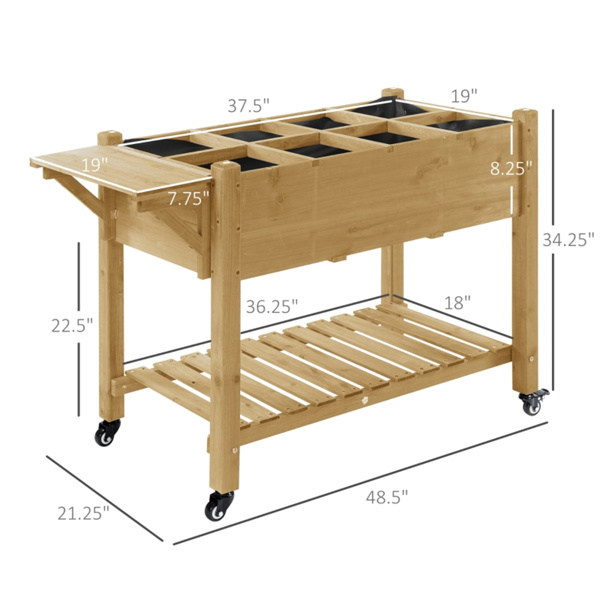 Wooden Planter、Flower shelf,Wood Planter Box,Wooden Garden Box