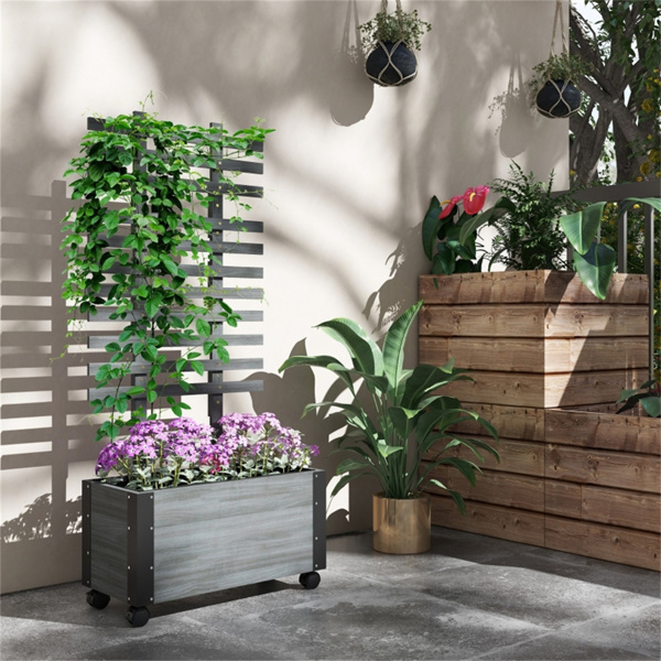 Wooden Planter、Flower shelf