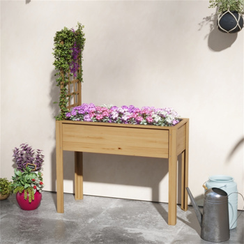 Wooden Planter、Flower shelf,Wood Planter Box