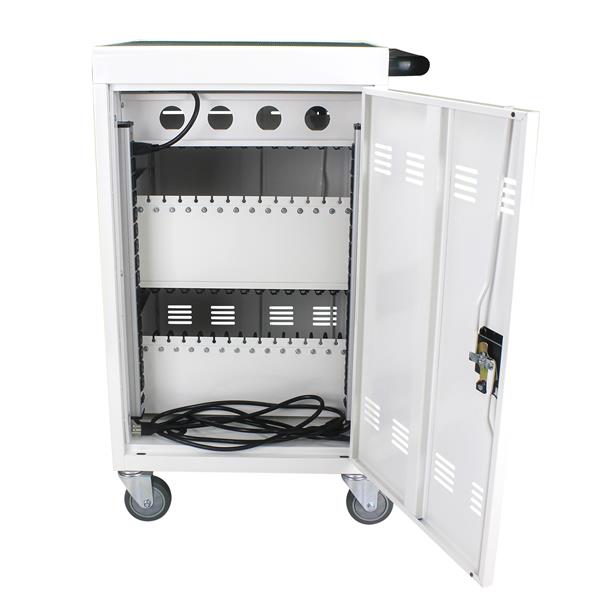 Mobile Charging Cart and Cabinet for Tablets Laptops 31+4-Device