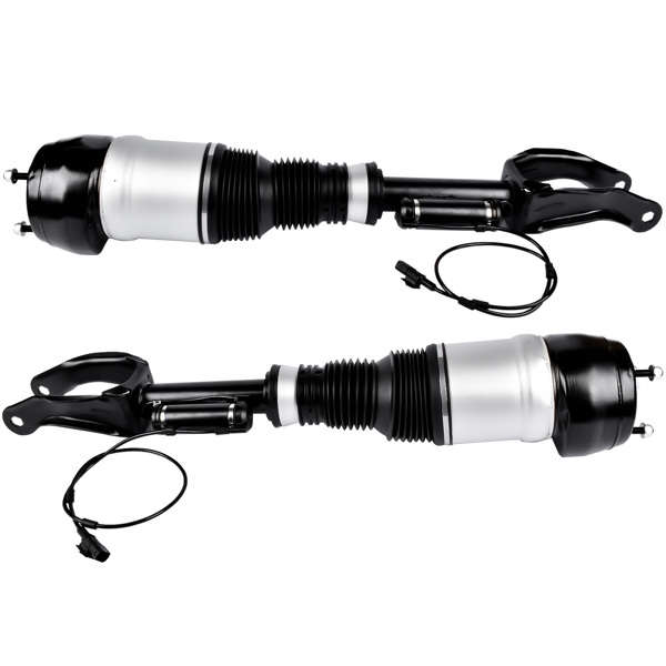 Pair Front Left & Right Air Suspension Shock Struts w/ ADS for Mercedes-Benz M GL Class W166 X166 GL350 GL500 ML350 ML500 1663201313 1663201413