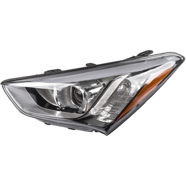 Headlight Headlamp For 2013-2016 Hyundai Santa Fe Sport Left Driver Side Halogen