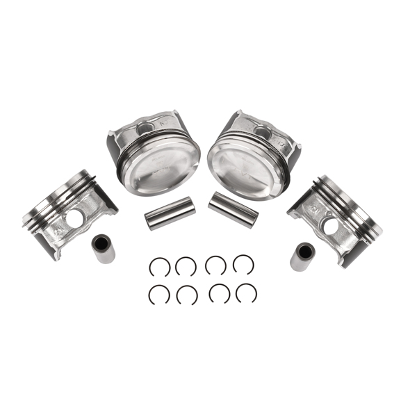 4Pcs Pistons STD Set for Audi A4 TT Quattro VW Golf Bora Passat 1.8L 06B107065N