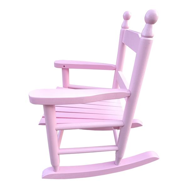 Children's  rocking light pink chair- Indoor or Outdoor -Suitable for kids-Durable