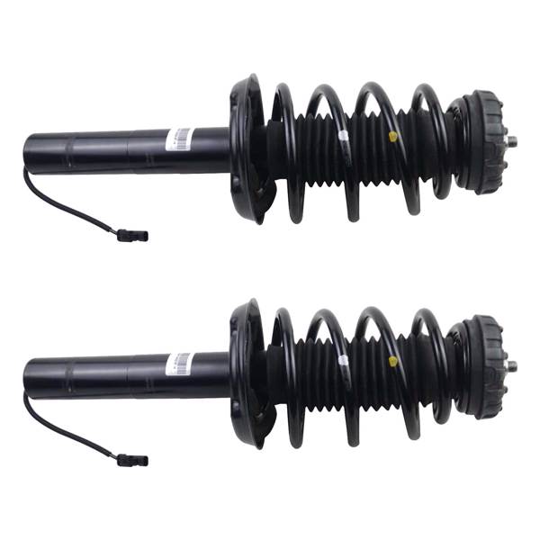 Pair Front Shock Strut Coil Spring Assembly For Cadillac XTS 2013-2019 with Electric 5801096 22906209 22962890 23101683 23220501