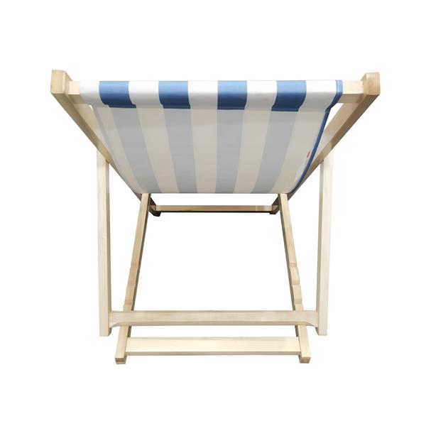 BEACH CHAIR  stripe- folding chaise lounge chair