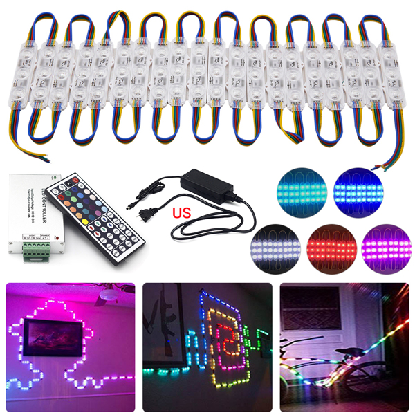 RGB 5050 LED Storefront Window LED Module Light Waterproof Letter Sign Lights US