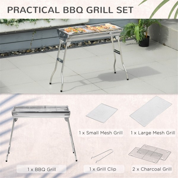 Portable Charcoal Grill /BBQ Grill ( Amazon Shipping)（Prohibited by WalMart）