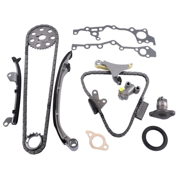 Timing Chain Kit for 1994-2004 Toyota T100 4Runner Tacoma 2.7L 3RZFE 16 Valve 13507-75010 13506-75020