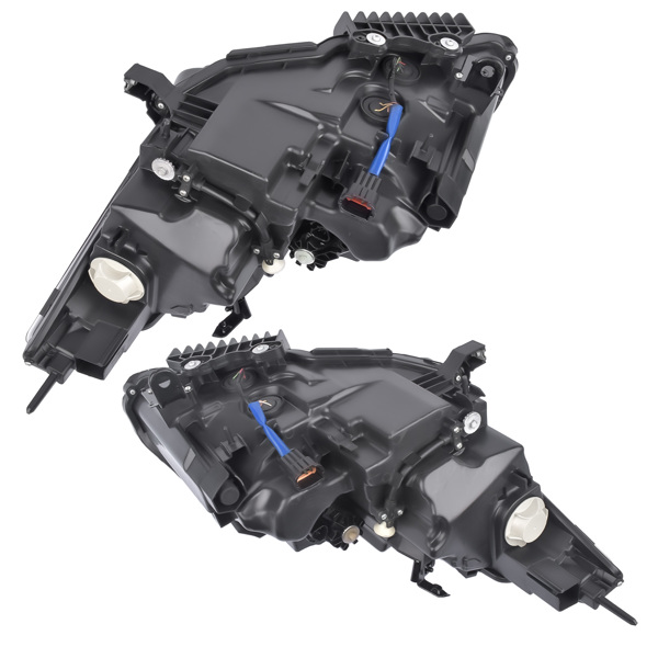 Pair Front Headlight Headlamp Assembly Non AFS Full LED For Infiniti Q70 Sedan 2015-2019 Driver+Passenger Side 260604AP0A 260604AP0B 260104AP0A 260104AP0B