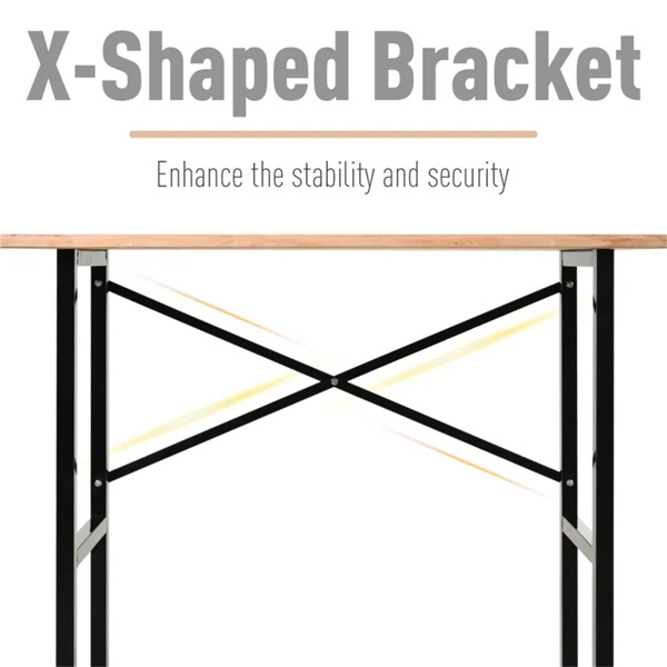 46 "garage workbench with X-bar support