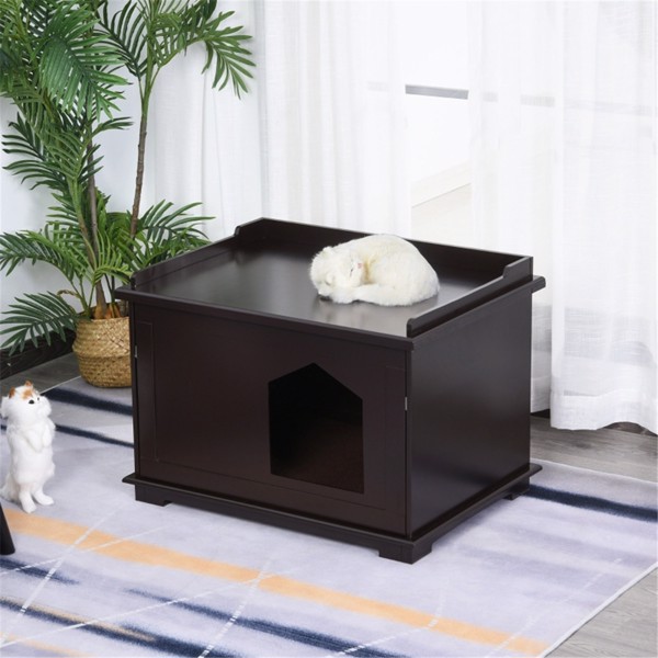 Wooden Cat House ( Amazon Shipping)（Prohibited by WalMart）