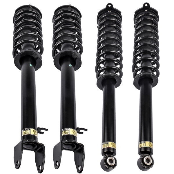 4x Shock Strut Coil Spring Assembly Front Rear for Tesla Model S 2011-2016 RWD 101561900A 101561900B 101562000A 101562000B