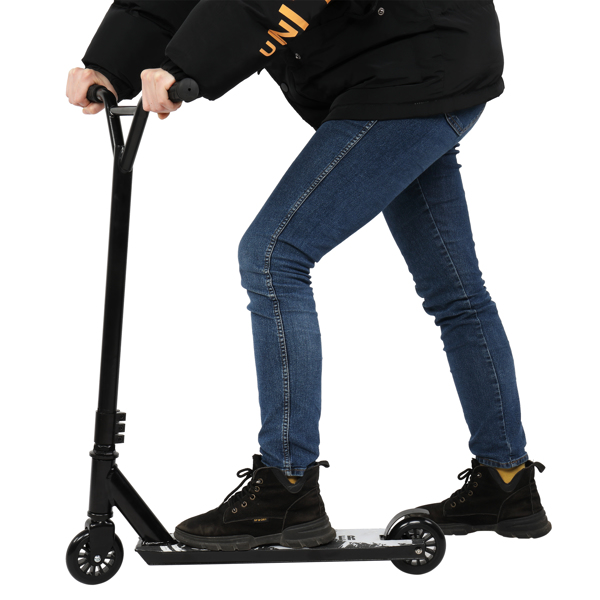 Pro Scooter for Teens and Adults, Freestyle Trick Scooter Black