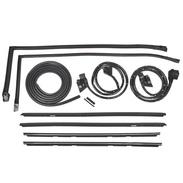 9Pcs Trunk Seal Weatherstripping Kit 128555 for Chevrolet Monte Carlo 1983-1988