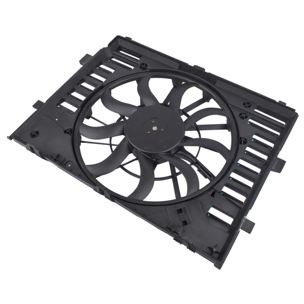 Engine Cooling Fan Assembly for VW Touareg 3.0L 3.6L V6 Sport Utility 7P0121203K 7P0121203E