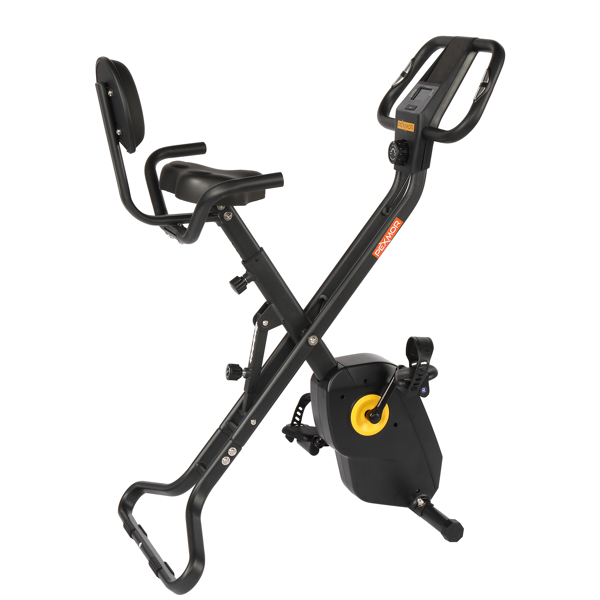 Home Folding Exercise Bike Black