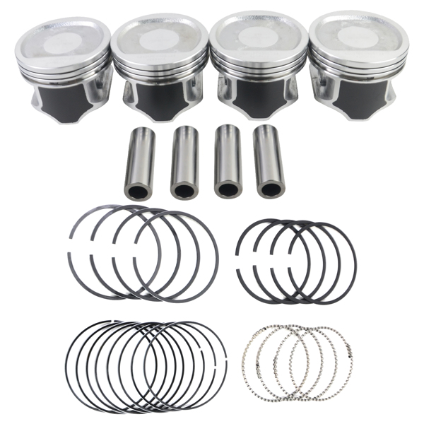 Pistons Rings Set for Jeep Wrangler TJ Cherokee XJ Dodge Dakota 2.5 L 1996-2002 H822CP 2M4925 P30714