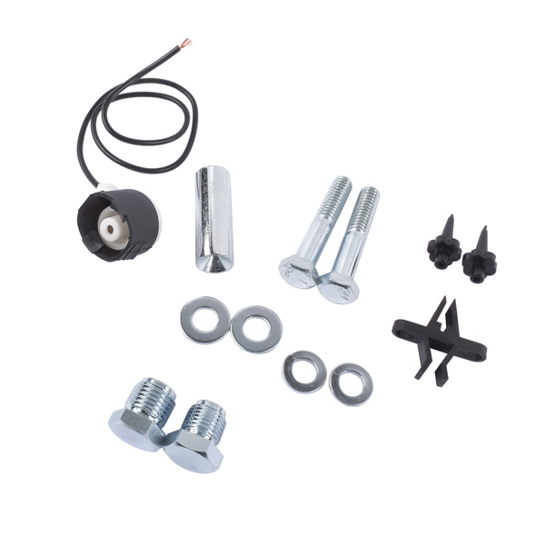 刹车总成 8" Single Zinc Power Brake Booster 1" Bore Cylinder Disc Drum Fit for Chevy Biscayne Impala Bel Air 1958-1964-6