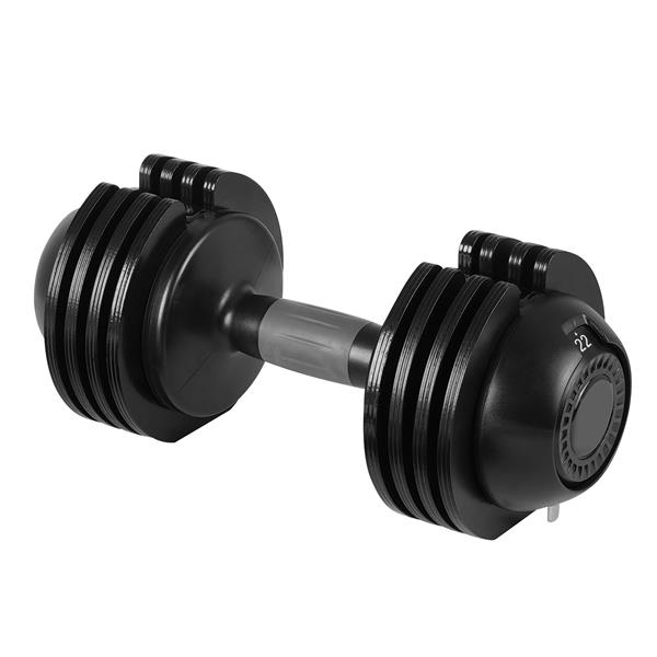 22LBS  ADJUSTABLE DUMBBELL STEEL+PLASTIC