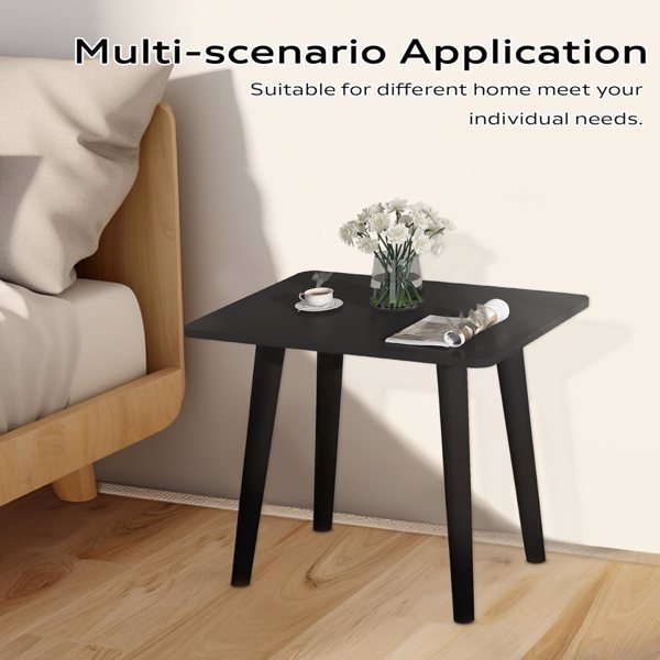 Side Table, Small Table, Modern Home Decor Bedside Table for Living Room Bedroom Balcony Office,Easy to Assemble（No shipments on weekends）