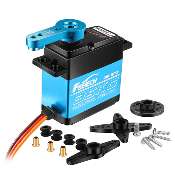 Waterproof 35kg Full Metal Gear Digital Servo HIGH TORQUE & SPEED RC Car Servo