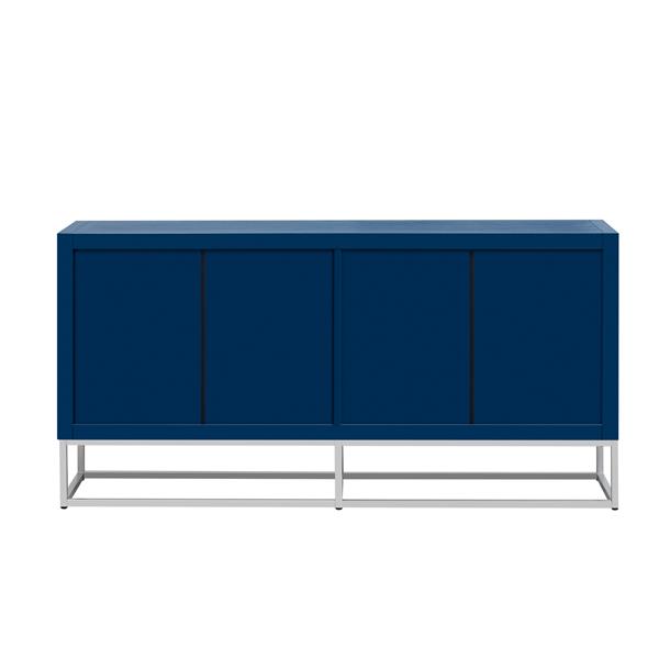 Light Luxury Designed Cabinet with Unique Support Legs and Adjustable Shelves, Suitable for Living Rooms, Corridors, and Study Rooms.