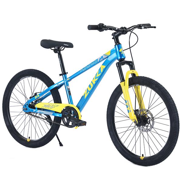 Mountain Bike,24 Inch MTB for Boys and Girls Age 9-12 Years,Multiple Colors