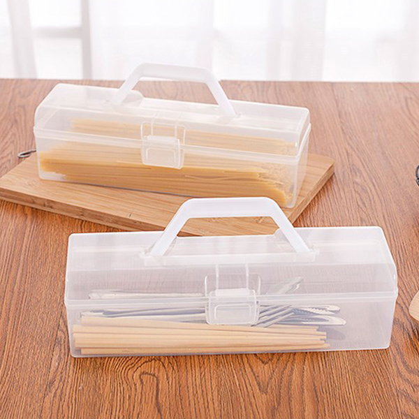 Clear Plastic Trading Card Storage Box Stackable Boxes for Sports Cards