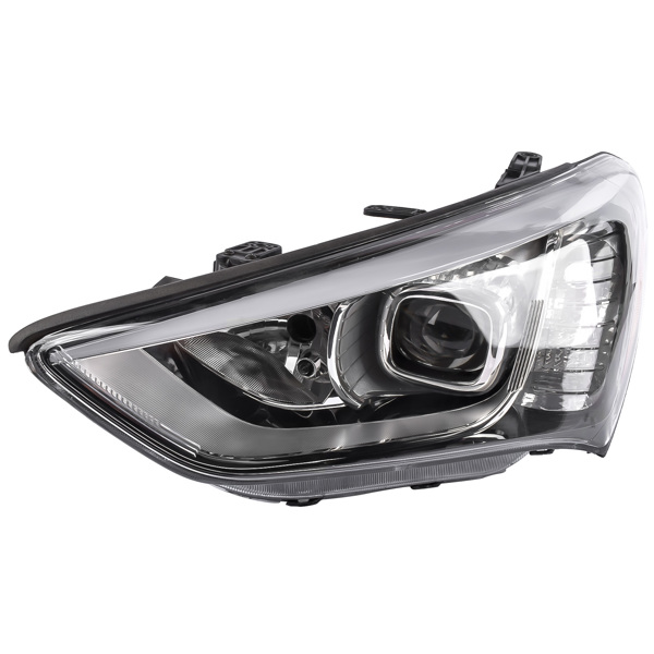 Headlight Headlamp For 2013-2016 Hyundai Santa Fe Sport Left Driver Side Halogen